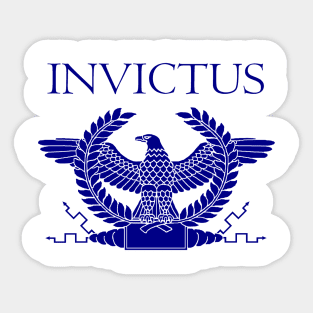 Invictus - Blue Eagle Sticker